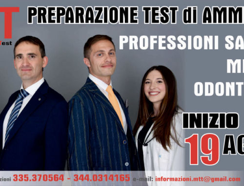Date di agosto: Corso di preparazione al test di medicina e professioni sanitarie